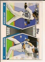 2011 Topps Update Diamond Duos #DD-14 Adam Lind|Jose Bautista