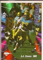 1995 Collectors Edge Rookies #11 J.J. Stokes