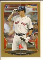 2013 Bowman Gold #217 Brock Holt
