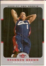 2006 Fleer Base Set #242 Shannon Brown
