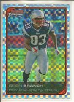 2006 Bowman Chrome Xfractors #213 Deion Branch