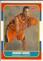 2007 Fleer 1986-87 Rookies #86R-158 Brandan Wright