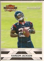 2010 Panini Threads #249 Kareem Jackson