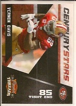 2010 Panini Threads Century Stars #24 Vernon Davis