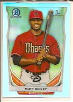 2014 Bowman Chrome Draft Refractor #CDP95 Matt Railey