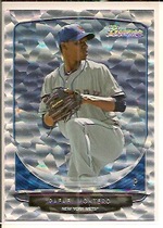 2013 Bowman Prospects Silver Ice #BP50 Rafael Montero