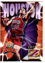 1996 SkyBox Z-Force Z-Cling #27 Allan Houston