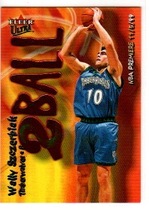 2000 Ultra Two Ball #8TB Wally Szczerbiak