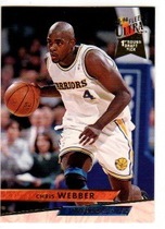 1993 Ultra Base Set #252 Chris Webber