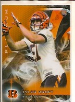 2015 Topps Platinum Rookies Orange Refractor #112 Tyler Kroft