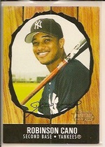 2003 Bowman Heritage Black Facsimile Signature #210 Robinson Cano