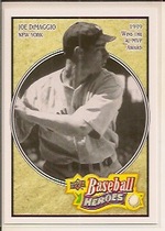 2010 Upper Deck Baseball Heroes #BH2 Joe DiMaggio