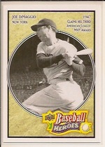 2010 Upper Deck Baseball Heroes #BH5 Joe DiMaggio