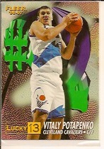 1996 Fleer Lucky 13 Prizes #12 Vitaly Potapenko