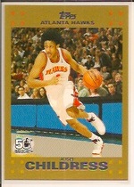2007 Topps Gold #66 Josh Childress