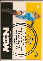 2007 Topps Generation Now #GN2 Carmelo Anthony