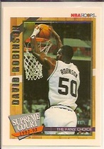 1992 NBA Hoops Supreme Court #SC3 David Robinson