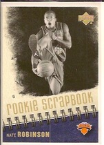 2005 Upper Deck Rookie Scrapbook #RS24 Nate Robinson