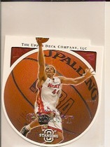 2003 Upper Deck Standing O Die Cuts/Embossed #40 Brian Grant