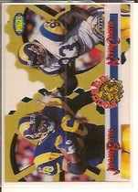 1995 Classic Images Limited Focused Gold Gears #F28 Jerome Bettis|K.Carter