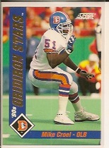 1992 Score Gridiron Stars #2 Mike Croel