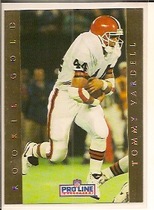 1992 Pro Line Portraits Rookie Gold #5 Tommy Vardell