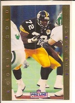 1992 Pro Line Portraits Rookie Gold #24 Leon Searcy
