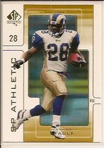 2000 SP Authentic  SP Athletic #A1 Marshall Faulk
