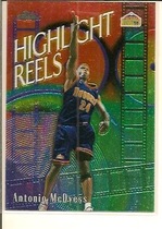 1999 Topps Chrome Highlight Reels #HR13 Antonio McDyess