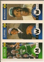 1996 Upper Deck Collectors Choice Mini-Cards #M109 Greg Minor|Lorenzen Wright|Samaki Walker