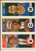 1996 Upper Deck Collectors Choice Mini-Cards #M146 Allan Houston|Kerry Kittles|Marcus Camby