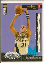1996 Upper Deck Collectors Choice Crash The Game 1 #11 Reggie Miller
