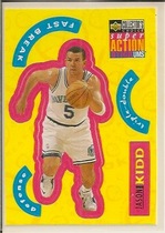 1996 Upper Deck Collectors Choice Stick-Ums Sticker 2 #S6 Jason Kidd