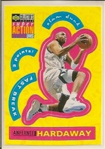 1996 Upper Deck Collectors Choice Stick-Ums Sticker 2 #S19 Anfernee Hardaway