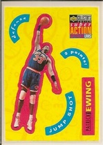 1996 Upper Deck Collectors Choice Stick-Ums Sticker 1 #S18 Patrick Ewing