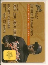 1995 Studio Gold Series #40 Jeffrey Hammonds