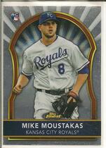 2011 Finest Base Set #98 Mike Moustakas