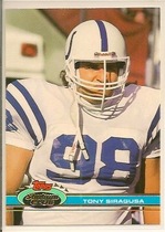 1991 Stadium Club Base Set #208 Tony Siragusa