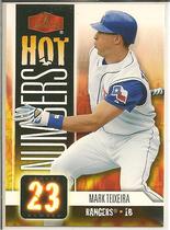 2006 Flair Showcase Hot Numbers #HN-21 Mark Teixeira