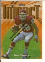 1997 Finest Base Set #269 Tony Gonzalez