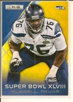 2014 Panini Rookies & Stars Super Bowl #SB18 Russell Okung