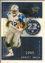 2002 Leaf Rookies and Stars Run With History #RH-6 Emmitt Smith