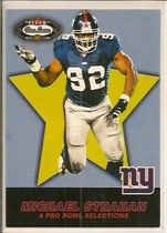 2002 Fleer Box Score #215 Michael Strahan