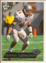 2000 Press Pass Base Set #8 Brian Urlacher