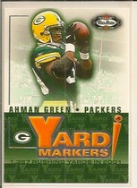 2002 Fleer Box Score Yard Markers #17YM Ahman Green