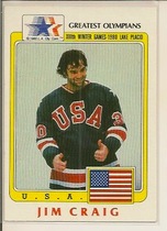 1983 Topps Greatest Olympians #33 Jim Craig