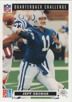 1991 Dominos Quarterbacks #12 Jeff George
