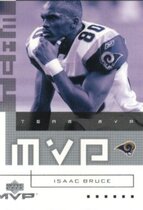 2002 Upper Deck MVP Team MVP #TM-18 Isaac Bruce