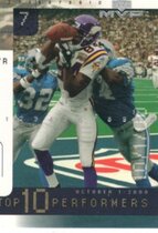 2001 Upper Deck MVP Top 10 Performers #TOP7 Randy Moss