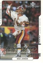 2000 Upper Deck MVP Silver Script #181 Brad Johnson